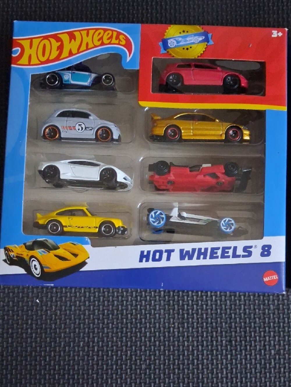 Mattel Hot Wheels Assorted Toy Cars - Yellow, Blue & Red Accents - Picture 3 of 11